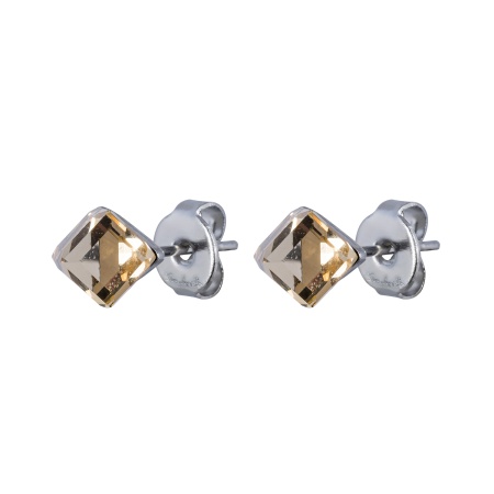 Пусеты Fiore Luna,  Champagne, SWE2127/1 CH S